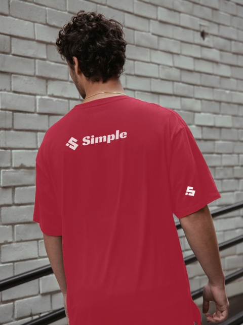 Koszulka męska Watermelon Biała Regular od Simple