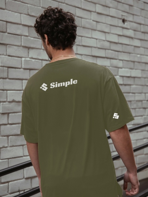 Koszulka męska Watermelon Biała Regular od Simple