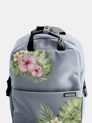 Plecak Pako, Blooming Hawaii Grey 18L