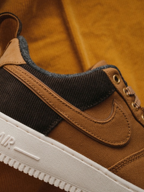 Sportowe zamszowe skórzane buty Nike